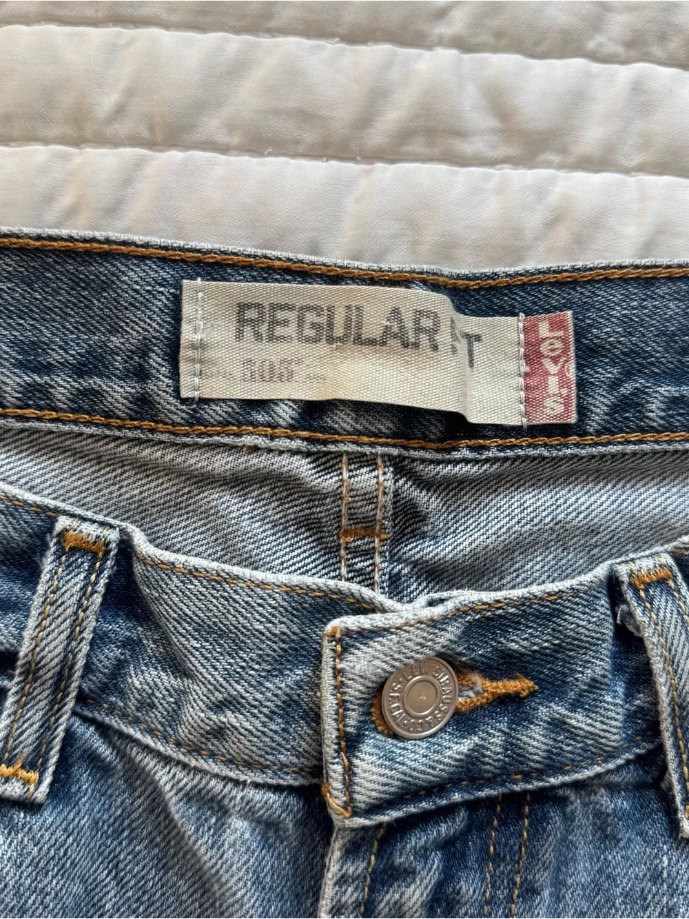 Levi’s Original 501 denim shorts 34 inch waist